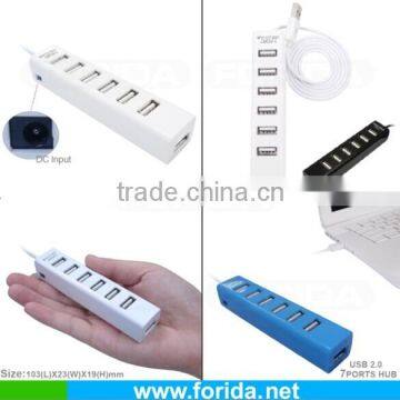 Rectangle 2.0 version 7port usb hub