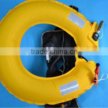 Inflatable waist belt/swimming tube