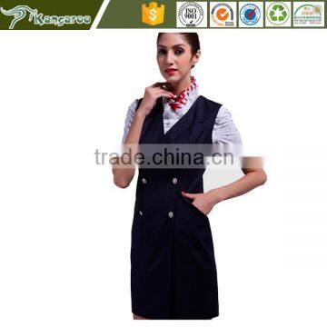 2016 Spring Autumn New Style One-piece Ladies Aviation Uniforms