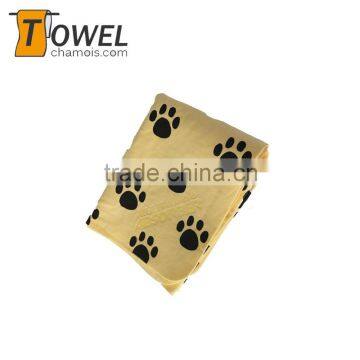 Easy drying quickly body care pet bath towel pva material