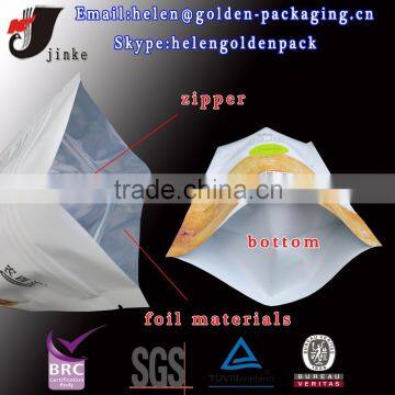 Zipper Reseal Food Bag With Gravure Printing/aluminum Foil Zipper Lock Bag photo-3