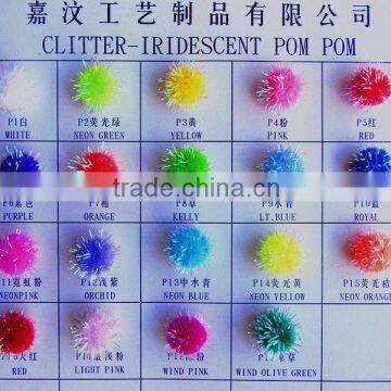 Hot Sell Craft Acrylic Pom Pom photo-6
