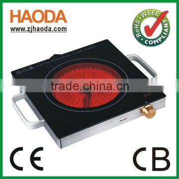 Electric burner ceramic cooker