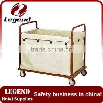 Hotel housekeeping maid carts equipment bag trolley