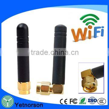 2.4G Wireless Efficient Rubber Duck Internal Wifi Antenna With SMA Connector