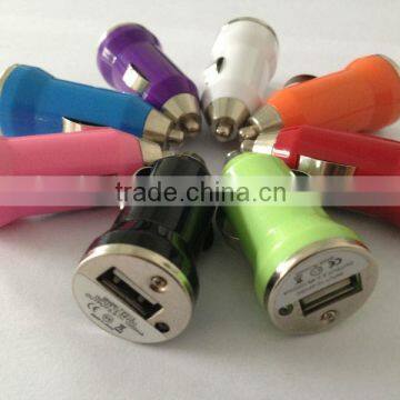 DC 5V 1000mA output car charger with CE,ROHS Approved