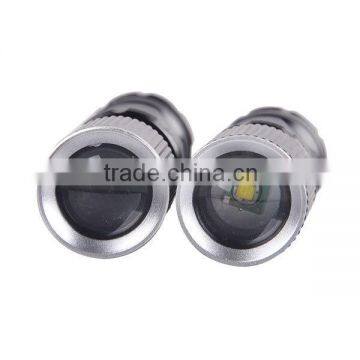 Premium Quality Graded Anti-Sliding Design 240 lm Zoomable Mini LED High Power Flashight photo-3