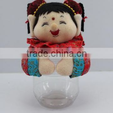 2016 chinese new year decoration items candy jar