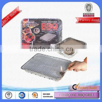 Cheap price easy to take outdoor mini disposable barbecue grill