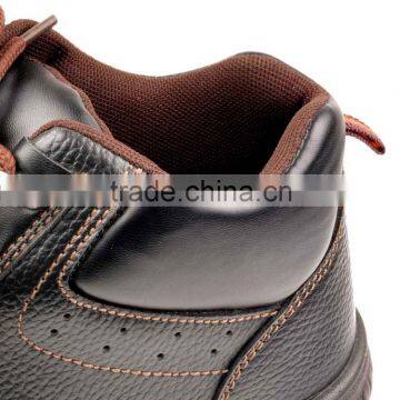 Anti-Puncture Slip Suede Leather Safety Shoes photo-5