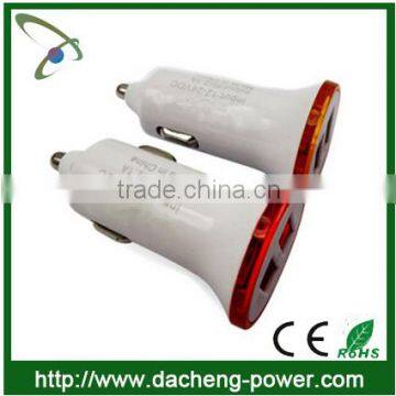 dc 12v-24v input car charger with 2.1A usb output