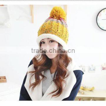 2014 New Fashion Acrylic knit hat, knitted hat, winter hat Cheap Wholesale