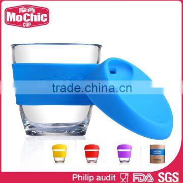 Mochic BPA free plastic handy coffee cup / reusable Tritan water tumblers for gift