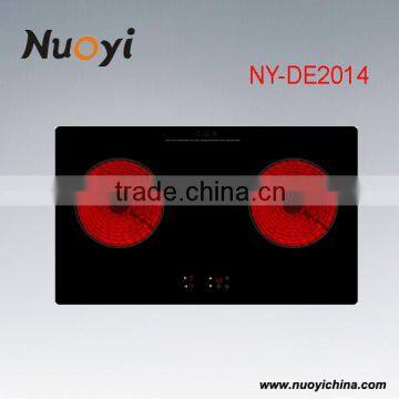 New Design High Quality Electrical Dubai Induction Cooker Glass Ceramic Plate 110v Double photo-5
