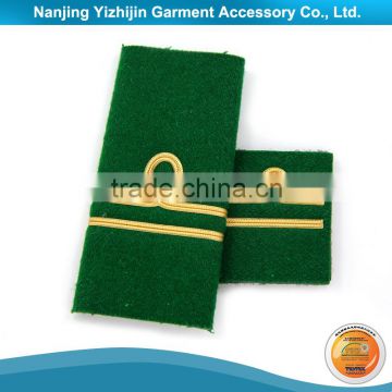 Customized high quality factory direct sale uniform bullion epaulette