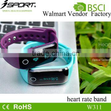 Optional Bluetooth Heart Rate Monitor Bracelet With SMS Content Fitness Band