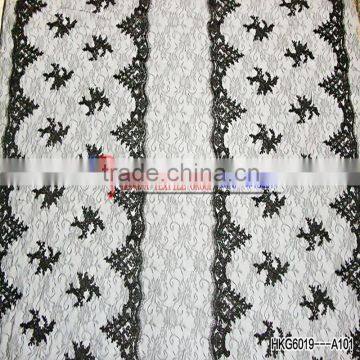 Fashion Embroidery Designs Special Cord Lace Fabric For Home Textile