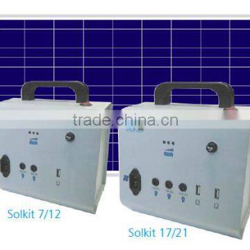 portable small solar home system 10w