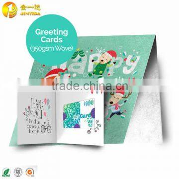 Wholesale custom size CMYK printing greeting card