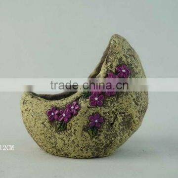 Elegant Light Blue Cement Decorative Candle Jars With Copper Lid Match Wedding Ornament