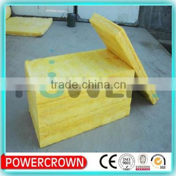 high quality high density thermal insulation glass wool board for wall made in china