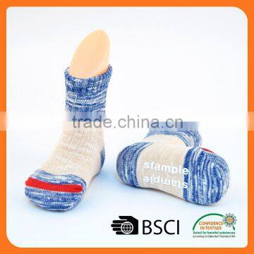 custom anti-slip indoor flooring cozy cartoon tube socks