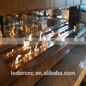 China 1200X250X235mm intelligent large alcohol fireplace