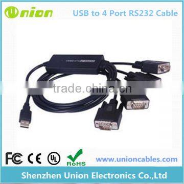 4PORT USB 2.0 TO RS-232 CABLE