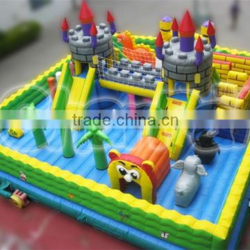 Hot sale kids jumping air castle inflatable park