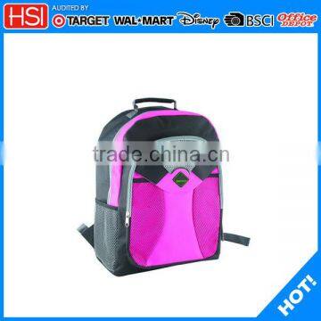 BSCI audited wholesale stationery school bag new models