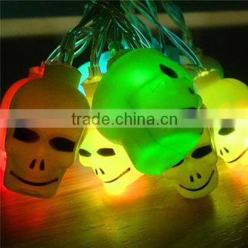 10L led battery 7 colour skeletony string light led christmas light