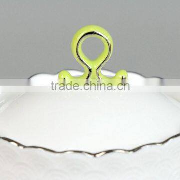 China Wholesale Tea Coffee Sats Ceramic Sugar Tea Urn With Handle photo-3