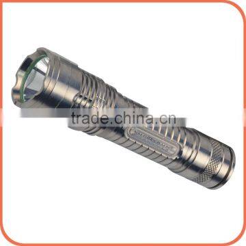High Demand XML2 3A LED Titanium Alloy Flash light 1100 lumens torchlight with Utility Model Patent