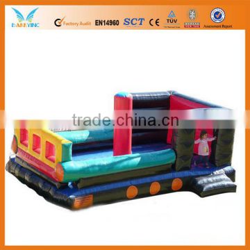 Inflatable jumping bouncer with big space for kids play