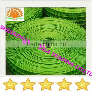 cheap price green PVC Coated welded wire mesh fence