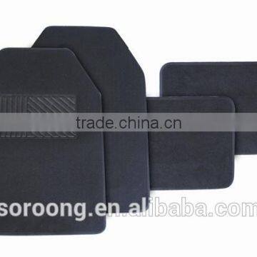 High Quality Popular Black ,beige ,grey Universal Carpet Car Mat