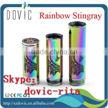 Stingray mechanical mod newest rainbow stingray mod top selling