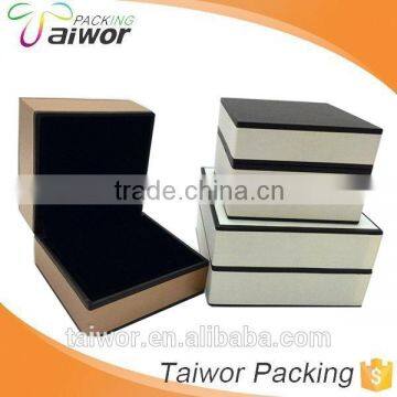 Wholesale luxury jewelry box packaging custom wedding ring box