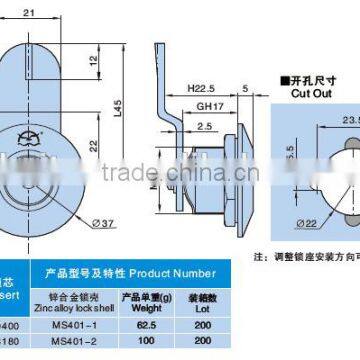 Quarter Turn Cam Lock MS401-1 photo-2