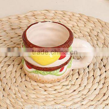 Creative Lovely Cartoon Christmas Animal Boot Model of Gift Ice Cream Ceramic Mug photo-6