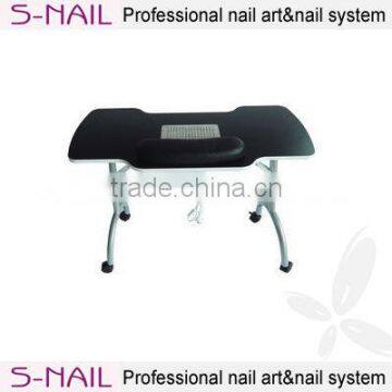 2016 nail table with vacuum,modern manicure nail table,nail desk