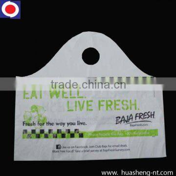 HDPE wave top bag for food packing