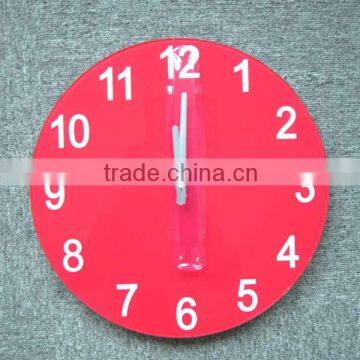 Colorful Round shape tempered glass wall clock                        
                                                Quality Choice
                                                    Most Popular