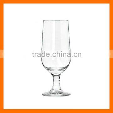 Beer glass with stem,beer yard glass,drinking glass