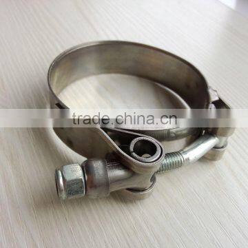 Made in China Stainless steel T-type strength hose clamp