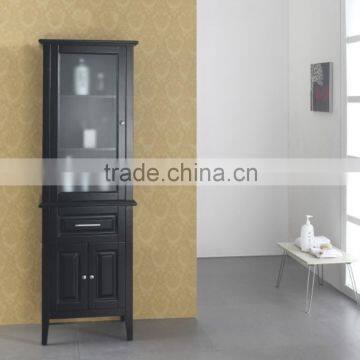 Soft Closing Slider Floor Standing Wooden Towel Cabinet