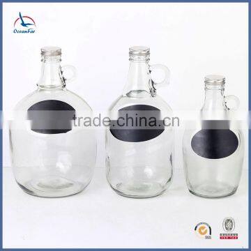 High Quality Glass Oil Vinegar Bottle Chalkboard Decal Oil Bottle