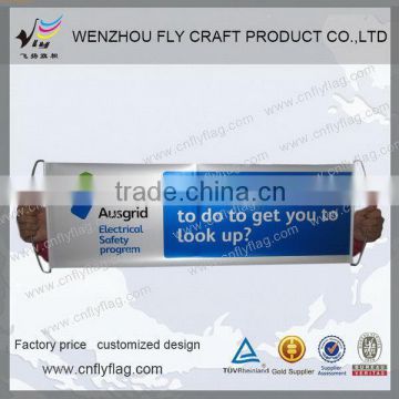 Designer hot selling promotional sports scrolling banner