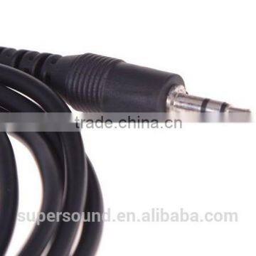 Moulded 3.5mm stereo jack AUX audio cable