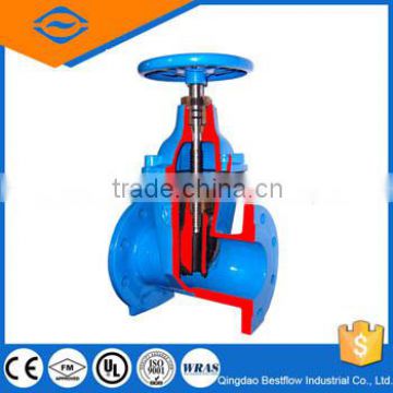 ductile iron flanged gate valve